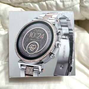 MK Access Watch Wear OS by Google Compatible with iPhone and Android phones